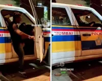मुंबई पुलिस की SUV में Instagram Reel बनाने का वीडियो वायरल, पुलिस वाहन तक पहुंच पर उठे सवाल