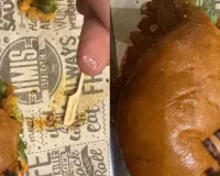 मुंबई : बर्गर से निकला कांच का टुकड़ा, मुंबई में रेस्टोरेंट के खिलाफ शिकायत दर्ज 