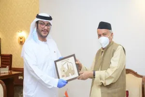 मुंबई में संयुक्त अरब अमीरात के महावाणिज्य दूतावास के प्रभारी डी’अफेयर ने ने महाराष्ट्र के राज्यपाल कोश्यारी से मुंबई में मुलाकात की