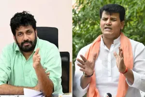 विधायक रवि राणा और निर्दलीय विधायक बच्चू कडू के बीच भीषण विवाद...