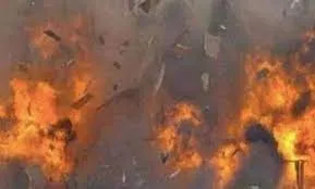 दक्षिण मुंबई के एक गोदाम में लगी आग, पास खड़े 14 वाहन खाक...