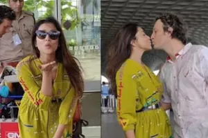 अभिनेत्री श्रिया सरन ने कैमरे के सामने किया पति को किस... यूजर्स ने सुनाई खरी-खोटी