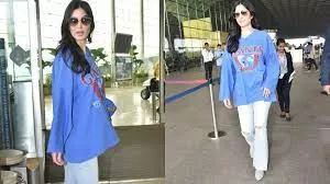 कैटरीना कैफ एयरपोर्ट पर ओवरसाइज्ड टीशर्ट में हुई स्पॉट, फैंस बोले- प्रेग्नेंट हैं एक्ट्रेस