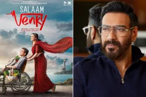 अभिनेता अजय देवगन ने काजोल की 'सलाम वेंकी' का किया रिव्यू...