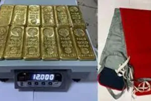 मुंबई के अंतरराष्ट्रीय हवाई अड्डे पर दो करोड़ का सोना जब्त... अजरबैजान नागरिक गिरफ्तार