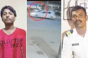 पालघर जिले के वसई में कार के बोनट पर ट्रैफिक कांस्टेबल को 1.5 किलोमीटर तक घसीटा, ड्राइवर गिरफ्तार