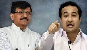 बीजेपी विधायक नितेश राणे की संजय राउत को खुलेआम धमकी,  सुरक्षा 10 मिनट के लिए हटा दें, कल वो दिखाई नहीं देंगे...