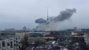 रूस का राजधानी कीव पर अटैक, मिसाइल और ड्रोन से किए ताबड़तोड़ हमले... कई इमारत में लगी आग