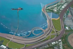 मुख्यमंत्री ने देखा मनपा के महत्वाकांक्षी प्रोजेक्ट कोस्टल रोड का काम...