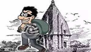 नवी मुंबई में स्थित एक गणेश मंदिर से 40 हजार रुपये चुराकर चोर फरार...
