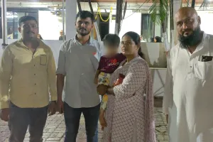 महिम से 3 वर्षीय गुमशुदा बच्ची मिली मुंब्रा में