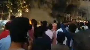 चोर बाजार में लगी भीषण आग में 50 वर्षीय व्यक्ति की जलने से मौत