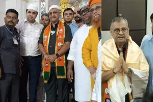 मुंबई उत्तर मध्य लोकसभा सीट से भाजपा के उम्मीदवार उज्ज्वल निकम ने माहिम दरगाह पर कि ज्यारत