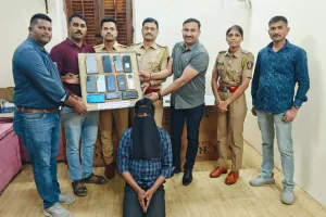 जेजे मार्ग पुलिस ने मोबाइल चोरी करने वाले को किया गिरफ्तार, 11 फोन बरामद