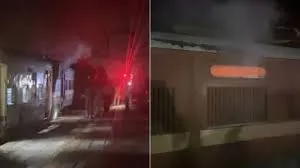 मुंबई सेंट्रल रेलवे स्टेशन से वलसाड जा रही ट्रेन के इंजन में लगी आग, मच गई अफरातफरी