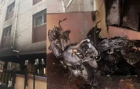 ठाणे : आवासीय इमारत के मीटर बॉक्स केबिन में आग लगने से 29 बिजली मीटर क्षतिग्रस्त 