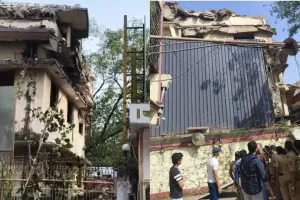 मुंबई के माहिम में इमारत गिराने के दौरान हादसा, दो लोग घायल