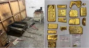 मुंबई : सोना पिघलाने वाली सुविधाओं का भंडाफोड़; 11 लोगों की गिरफ्तारी के बाद 15 करोड़ रुपये का सोना ज़ब्त
