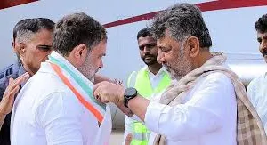 नई दिल्ली : 'राहुल गांधी के साथ नेतृत्व परिवर्तन को लेकर कोई बात नहीं हुई', कयासों के बीच शिवकुमार ने दी सफाई