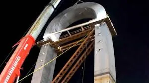 मुंबई : मेट्रो लाइन 2बी पर शून्य ब्रिज का आइकॉनिक पिलोन बनकर तैयार, अब फाइनल शेप में