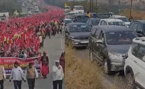 मुंबई : लाल सैलाब शहर में घुसा तो आर्थिक राजधानी की रफ्तार थम जाएगी. सरकार किसानों को मनाने की कोशिश कर रही है