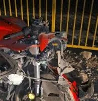 मुंबई-अहमदाबाद हाईवे पर सुजुकी हायाबुसा से भीषण हादसा, 3 युवकों की मौत