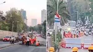 मुंबई ट्रैफिक पुलिस ने मरम्मत के काम के चलते परेल टीटी फ्लाईओवर पर बड़े डायवर्जन की घोषणा की