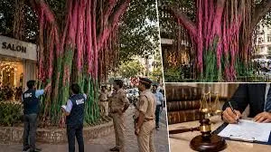 मुंबई : बृहन्मुंबई महानगरपालिका  का सैलून पर एक्शन, बरगद के पेड़ को रंगने पर पुलिस से कार्रवाई की मांग