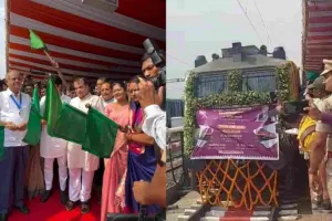 नागपुर से गोवा की सीधी ट्रेन सेवा शुरू, नितिन गडकरी ने नागपुर-मडगांव एक्सप्रेस को दिखाई हरी झंडी