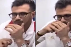 IPL 2026 में नया विवाद! युजवेंद्र चहल का फ्लाइट में ‘वेपिंग’ वीडियो वायरल, सोशल मीडिया पर मचा बवाल