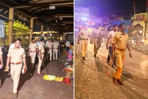 कल्याण में देर रात पुलिस का बड़ा कॉम्बिंग ऑपरेशन, रेलवे स्टेशन और बस स्टैंड के पास 33 लोग हिरासत में