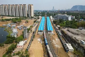 ऐरोली–कलवा रेल कॉरिडोर का 45% काम पूरा, 436 परिवारों के पुनर्वास में अटका प्रोजेक्ट