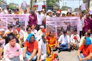कल्याण: 24 मीटर रोड चौड़ीकरण पर विवाद, 185 परिवारों के विस्थापन की आशंका, व्यापारी–नागरिकों का विरोध
