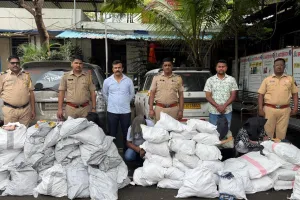 पालघर पुलिस की तंबाकू विरोधी बड़ी कार्रवाई: 4 मामलों में ₹38.43 लाख का सामान जब्त, 4 गिरफ्तार