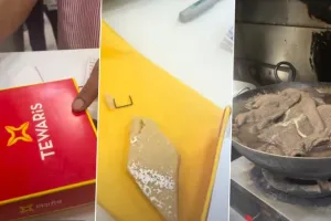 मुंबई: काजू कतली में जंग लगी मेटल की पिन मिली; वीडियो से चिंता