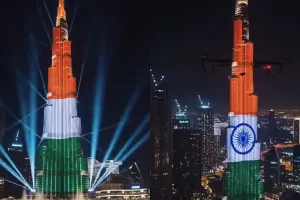 भारत को दुबई का खास सलाम! स्वतंत्रता दिवस पर तिरंगे के रंग में जगमगाया बुर्ज खलीफा, देखिए शानदार नजारा