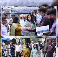 मुंबई : फुटपाथों को अतिक्रमणमुक्त कर पैदल यात्रियों के लिए रास्ता साफ करने की मनपा की मुहिम