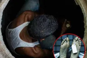 मुंबई : सांताक्रूज में फिर मैनहोल में दर्दनाक हादसा... सांताक्रुज में जहरीली गैस से सफाईकर्मी की मौत, 1 की हालत गंभीर